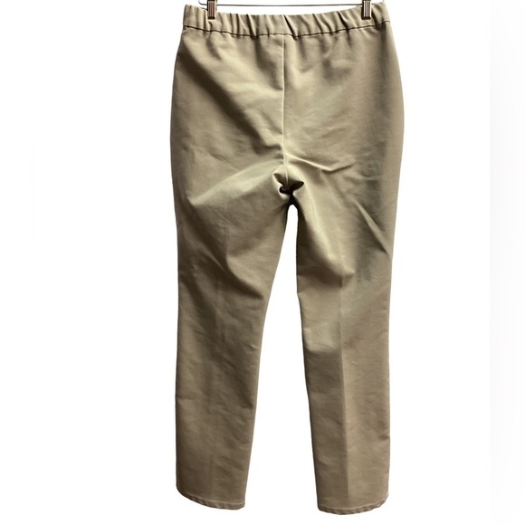 Denim & co QVC tan pull on , elastic waist, tailored pants size 8 (3592) - Picture 3 of 5